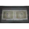 china manufacturer commercial bathroom double sinks